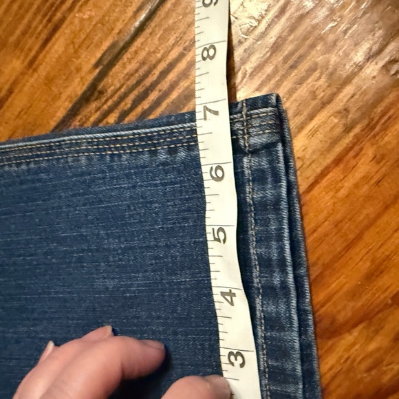 Carhartt Women's Straight Leg Jeans - Dark Blue - Picture 10 of 10